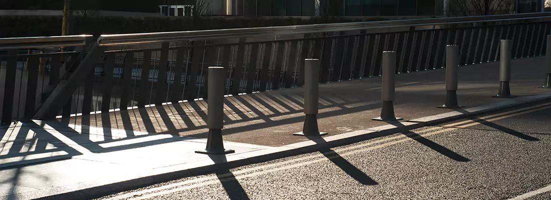 Car Bollard Installation for Parking Lots, Driveways in Laval, QC