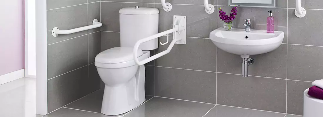 Modern Handicap Bathroom Solutions with Safety Features in Laval, QC